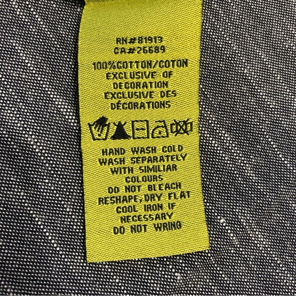 Robert Graham Embroidered Striped Flip Cuff Button Front Shirt Size S - Picture 16 of 16